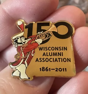 Vintage University Of Wisconsin Madison Alumni Association Lapel Pin Band 150 • $19.99