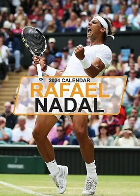 2024 Rafael Nadal Calendar By Oc Calenders • £12.79