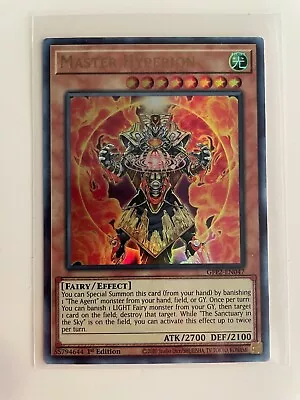 Master Hyperion Ultra GFP2-EN047 ULTRA RARE 1ST In Hand NM/M YuGiOh • $1.99