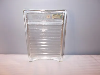 Vintage/Antique MIDGET WASHER Washing Board Embossed GLASS  - Nice • $49.99
