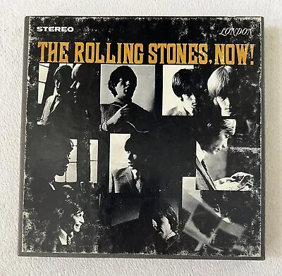 1965 The Rolling Stones Now! Reel To Reel Tape 7 1/2 IPS VG+ TESTED • $49.95