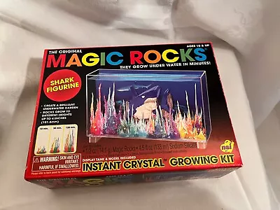 Original Magic Rocks Shark Crystals Grow Underwater Minutes New Kids Educational • $10