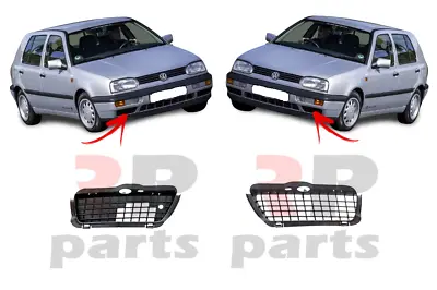 For Vw Volkswagen Golf Mk3 91-99 New Front Bumper Lower Grille Pair Set • $18.36