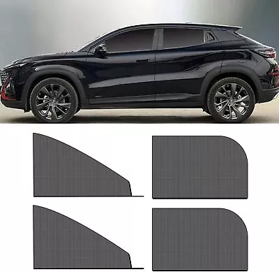 4 PCS Car Side Window Shades Sunshade Screen 4 #SUV Black  • $28.35