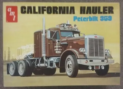 Older AMT Peterbilt 359 California Hauler Big Rig Plastic Truck Model 1/25 #T500 • $60
