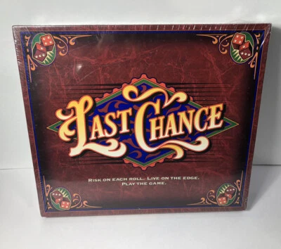 $54.99 • Buy Last Chance Dice Board Game Milton Bradley 1995 New Sealed 4604