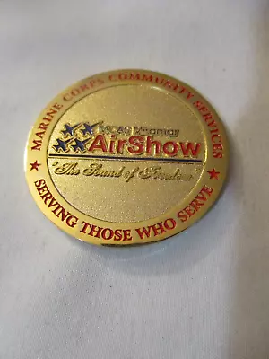 Marine Corps MCAS Miramar California Air Show Community Service Challenge Coin • $15
