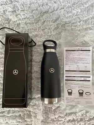 Mercedes Benz Vacuum Double Layer Stainless Steel Tumbler Water Bottle Black NEW • $93