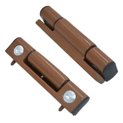 UPVC Door Butt Hinge Oak 5 Degree 110mm Length • £7.68