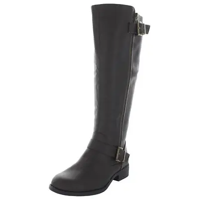 Mia Womens Cascaded Brown Heeled Knee-High Boots Shoes 6 Medium (BM) BHFO 6892 • $14.99