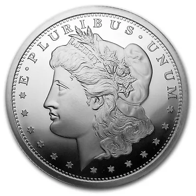 5 Oz Silver Round - Morgan Dollar • $174.62