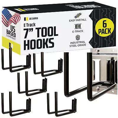 DC Cargo E-Track Tool Hanger 7.5” 6-pack • $56.99