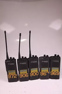 Lot Of 5 Motorola GP300 Two Way Radio No Batteries • $95.99