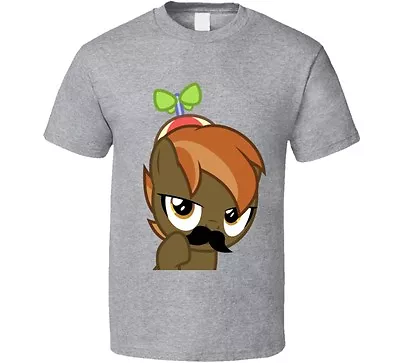 My Little Pony Brony Button Mash Stache T Shirt • $20.99