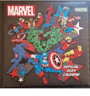 Marvel Comics 2024 Square Official   Calendar New Sealed Free Post  • £9.99