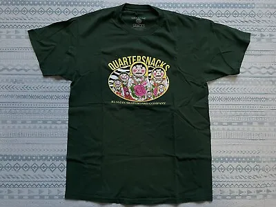 Quartersnacks Russian Doll T-shirt Sz L • $15