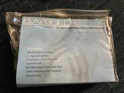 Barielle 10 Piece Natural Nail Care System Great GIft Set! • $29.90