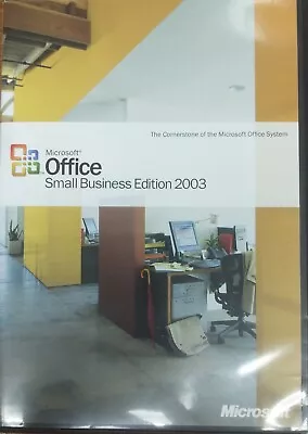 Genuine Microsoft MS Office Small Business Edition 2003 With Product Key • $19.99