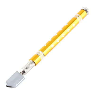 (Yellow)Glass Cutter Roller Professional Anti-Slip Roller Glass Cutter Cutting • $7.60