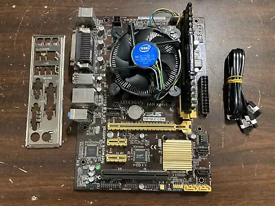 Asus H81M-C Motherboard W/i3-4150M 8GB RAM 2x SATA Cables & IO Sheild • $38.98