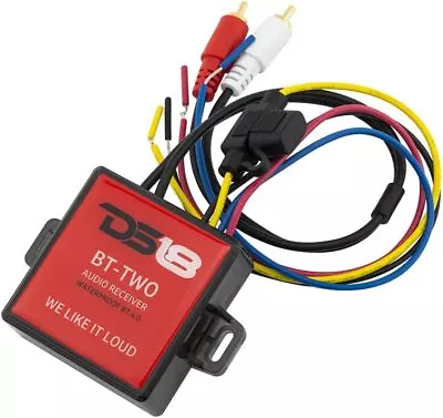 DS18 BT-Two Bluetooth Receiver BT 4.0 Remote Trigger Stero Male RCA Output • $33.99