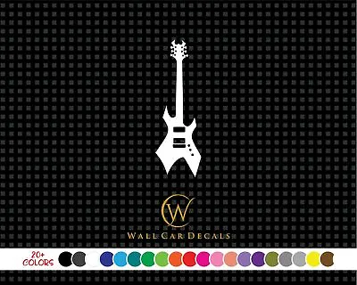 BC Rich Warlock Guitar Decal Electric Bass Car Window Rock Music Vinyl Sticker • $17.31