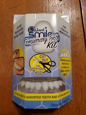 Instant Smile Temporary Tooth Replacement Kit.  NEW!! • $12.99