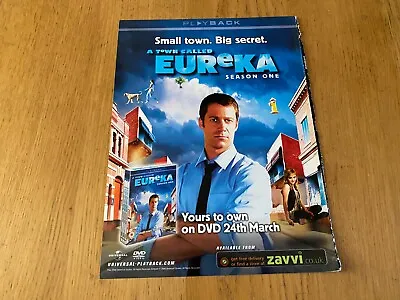 Framed Advert 11x9 A Town Called Eureka Season One • £22.99