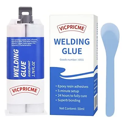 1.76 OZ Metal Epoxy Glue 2 Part Heavy Duty Cold Welding Glue For Metal To Me... • $20.33