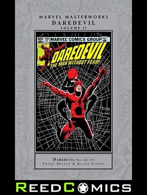 MARVEL MASTERWORKS DAREDEVIL VOLUME 17 HARDCOVER (368 Pages) New Hardback • £51.99