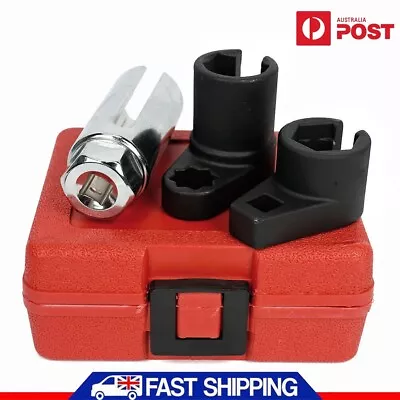 3 Pc Automotive Oxygen Sensor Socket Wrench O2 Remover Tool Set Kit AUS • $23.99