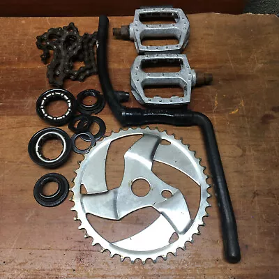 1 PC Dyno Divine Outerlimit Crankset - Crank & Sprocket Vintage BMX Bike SS 175 • $25