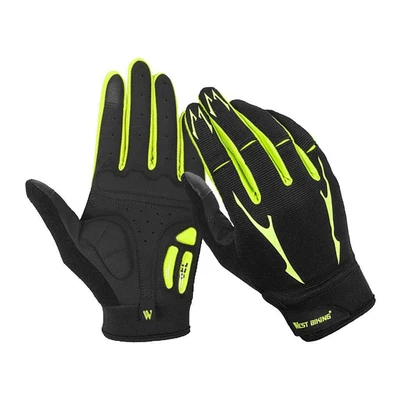 £13.54 • Buy Full Finger Bike Cycling Gloves Touch Screen Windproof Riding Mittens XL