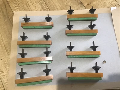 £200 • Buy 8 No  Complete Original Bakelite 3 Part Door Handles  In Excellent Condition