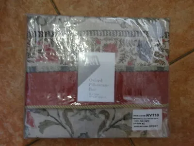 £19.50 • Buy V & A Kalamkari Oxford Pillowcases -pair Bnip