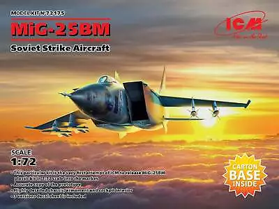 ICM 1/72 MiG-25 BM Soviet Strike Aircraft • $40.53