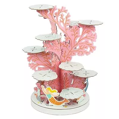 Table Tables Mermaid Themed Reusable Cake Stand Under The Sea Party Table Dec... • $17.78