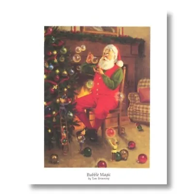 Old St Nick Santa Clause Christmas #2 Wall Picture Art Print • $12.99