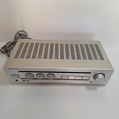 Vintage Kenwood Stereo Integrated Amplifier KA-50 Silver Japan Tested & Working • $225