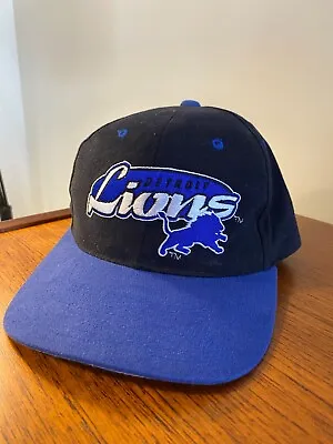 Detroit Lions NFL Vintage 90s Snapback Hat • $19.99