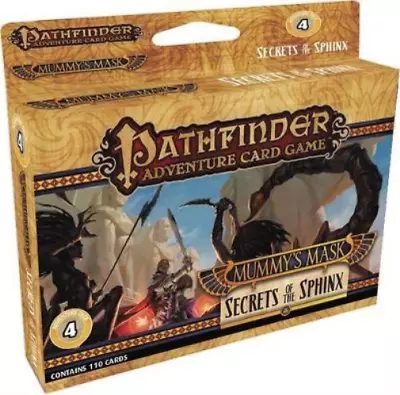 Pathfinder Adventure Card Game: Mummy's Mask Adventure Deck 4: Secrets Of The Sp • $20.74