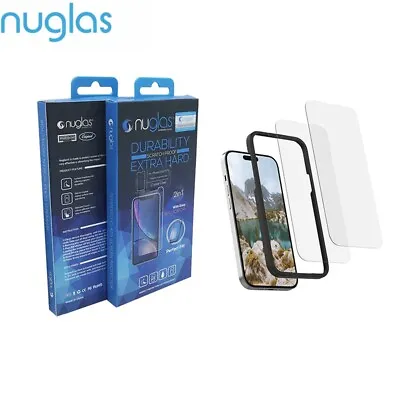 $9.95 • Buy 2x Screen Protector Nuglas Tempered Glass For IPhone 14 Pro With Applicator
