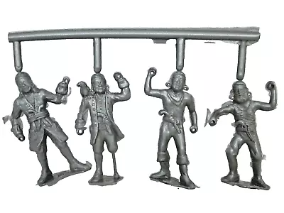 Vintage 1960's MPC Playset Pirate Ringhand Figures Still On Plastic Tree • $18