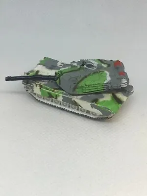 Micro Machines M1A1 M-1 Abrams Tank VCG-Camo Green White Grey (R) • $7