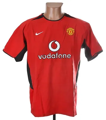 Manchester United 2002/2003/2004 Home Football Shirt Jersey Nike Size Xl Boys • £35.99