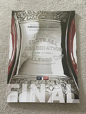 FA CUP FINAL 2011 Manchester City V Stoke City - Official Match Programme • £6