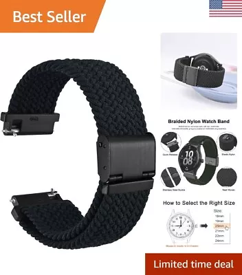 Woven Sport Loop Watch Strap - Adjustable Buckle - Band Width 18mm-22mm • $17.97