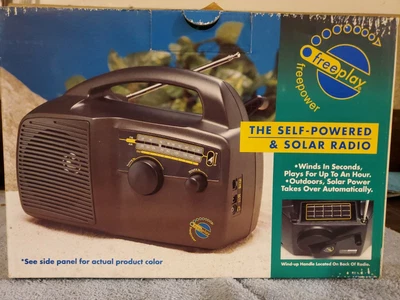 $120 • Buy Freeplay FPR2SC Clear Translucent Solar Radio
