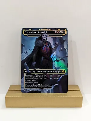 Edgar Markov (Curse Of Strahd) Custom Foil Full Art Sticker On Bulk MTG D&D COS • $6.79