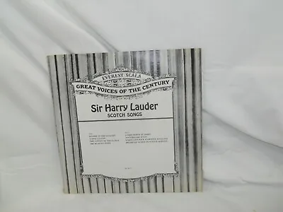 $6 • Buy Sir Harry Lauder Scotch Songs LP Everest/Scala Label SC-877 Mint- Vinyl C12